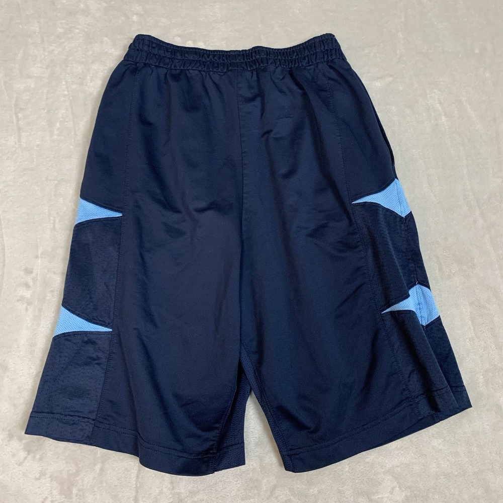 Nike Air Jordan Shorts Mens Medium Blue Jumpman Basketball No Drawstring - Picture 9 of 9